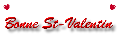 Bonne St-Valentin