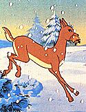 Saute, saute, le petit chevreuil roux,...